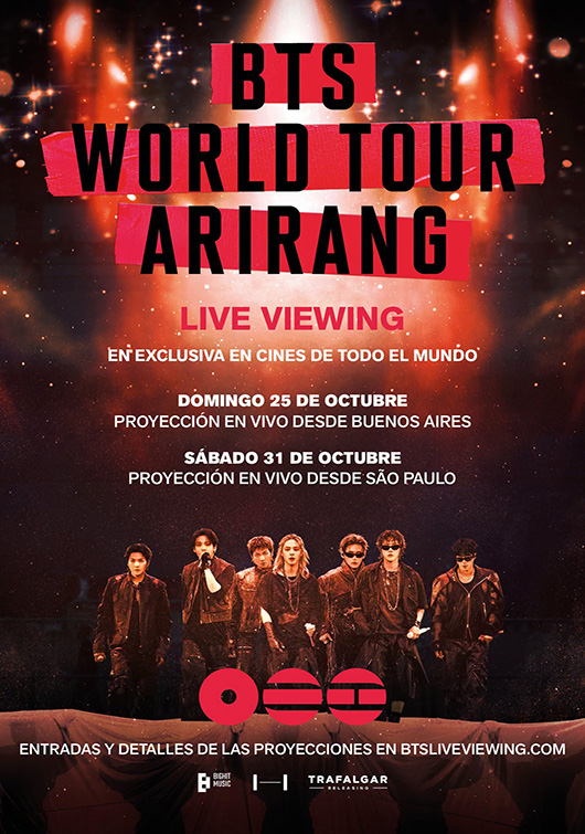 BTS WORLD TOUR ARIRANG IN BUENOS AIRES  LIVE VIEWING DELAYED
